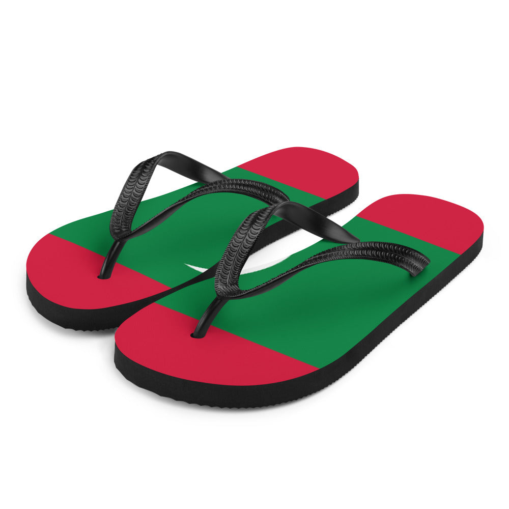 National Flag Flip Flops - Collection 4 Maldives flip-flops-m