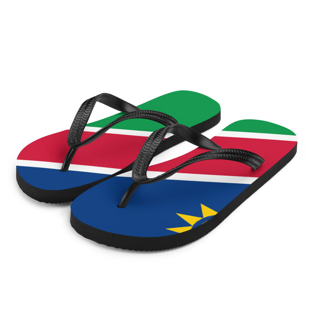 National Flag Flip Flops - Collection 4 Namibia flip-flops-m