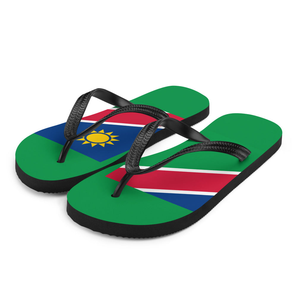 National Flag Flip Flops - Collection 4 Namibia flip-flops-m