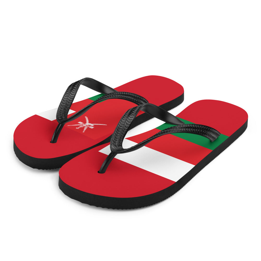 National Flag Flip Flops - Collection 5 Oman flip-flops-m