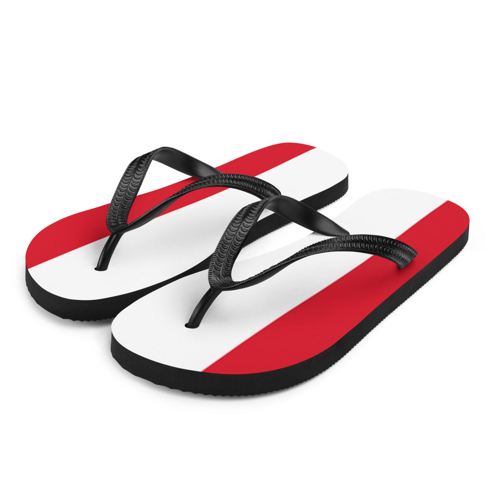 National Flag Flip Flops - Collection 5 Peru flip-flops-m