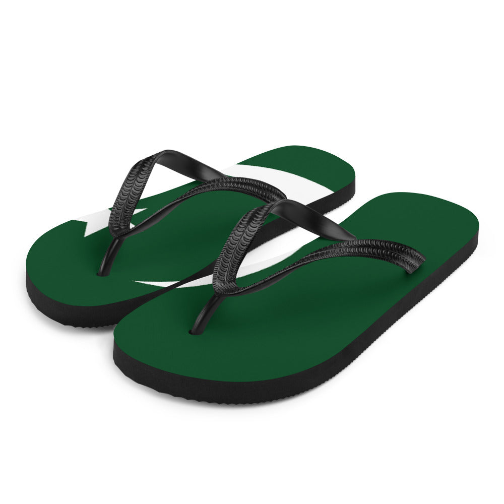 National Flag Flip Flops - Collection 5 Pakistan flip-flops-m