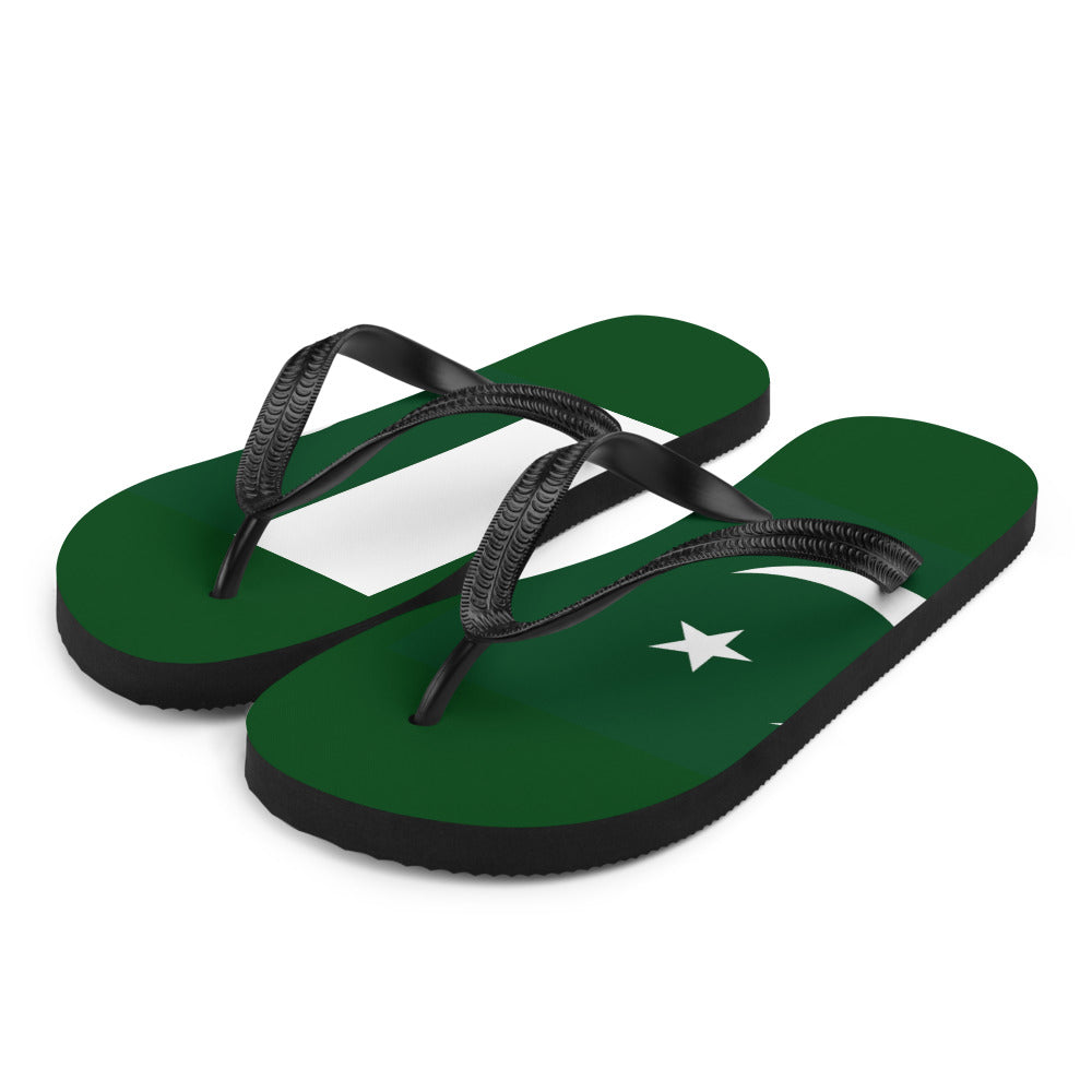 National Flag Flip Flops - Collection 5 Pakistan flip-flops-m