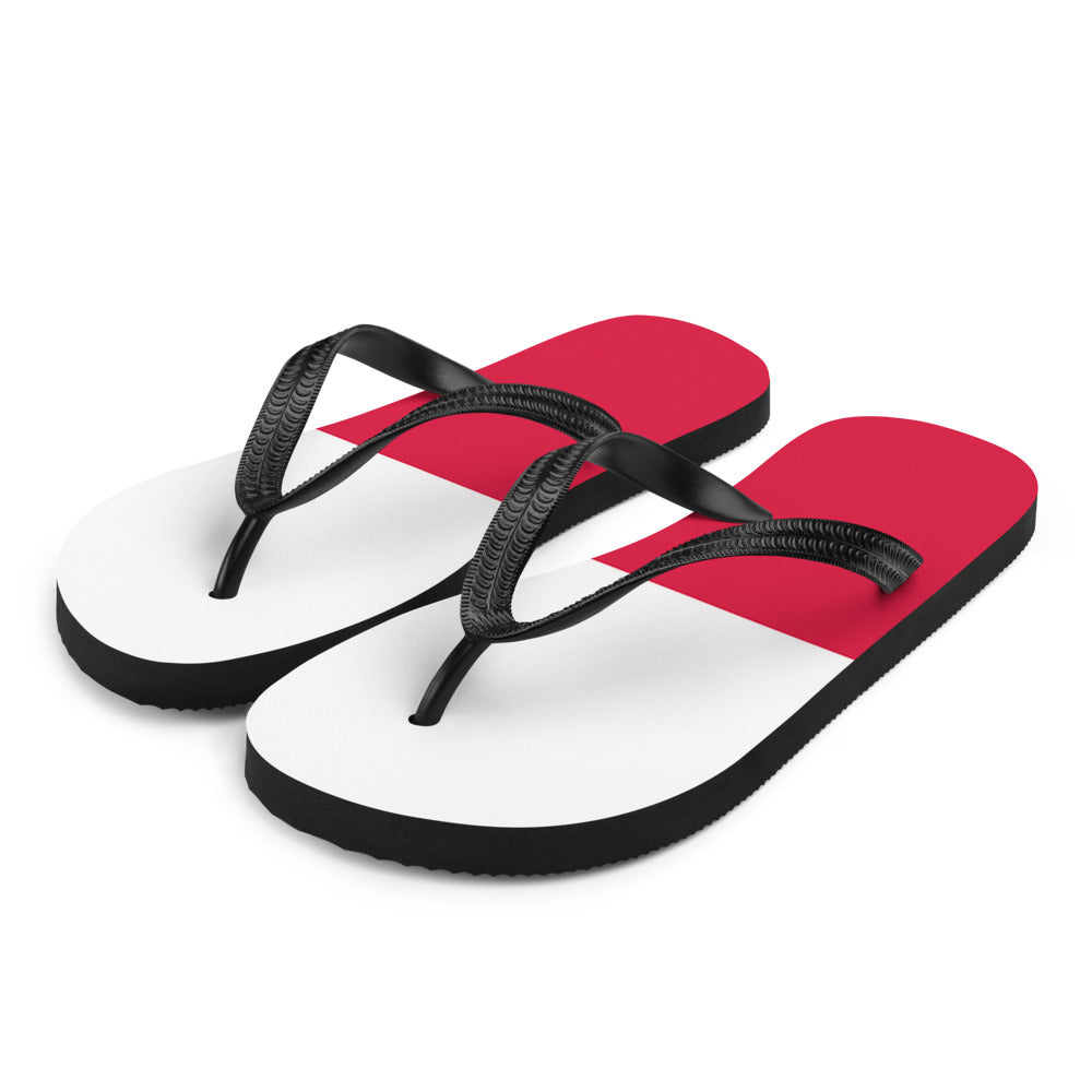 National Flag Flip Flops - Collection 5 Poland flip-flops-m