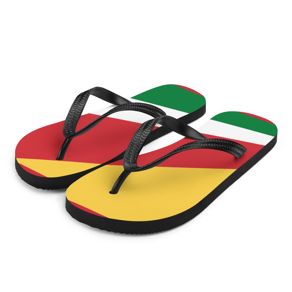 National Flag Flip Flops - Collection 5 Seychelles flip-flops-m