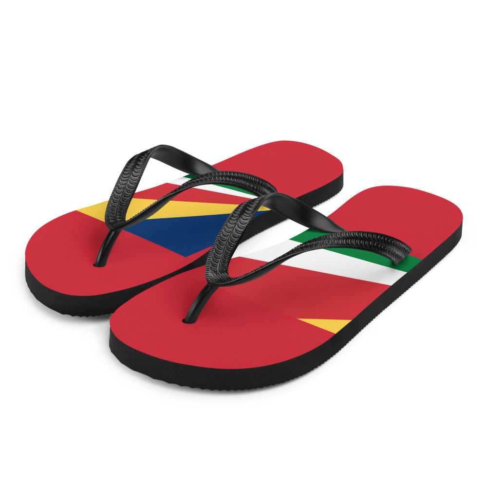 National Flag Flip Flops - Collection 5 Seychelles flip-flops-m