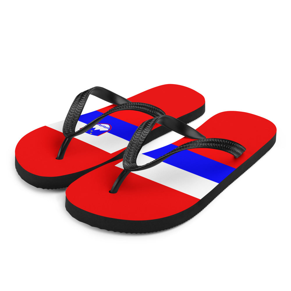 National Flag Flip Flops - Collection 5 Slovenia flip-flops-m