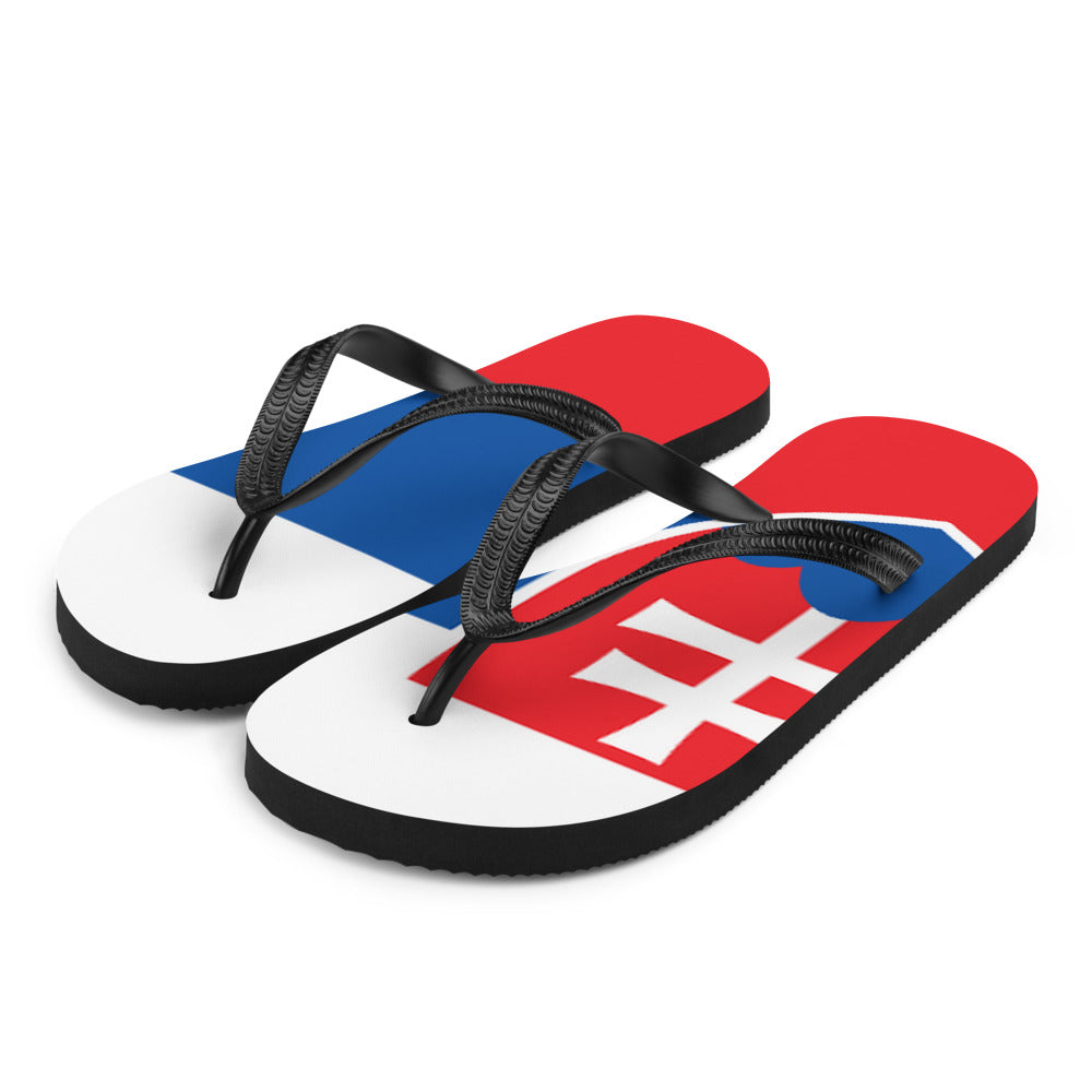 National Flag Flip Flops - Collection 5 Slovakia flip-flops-m