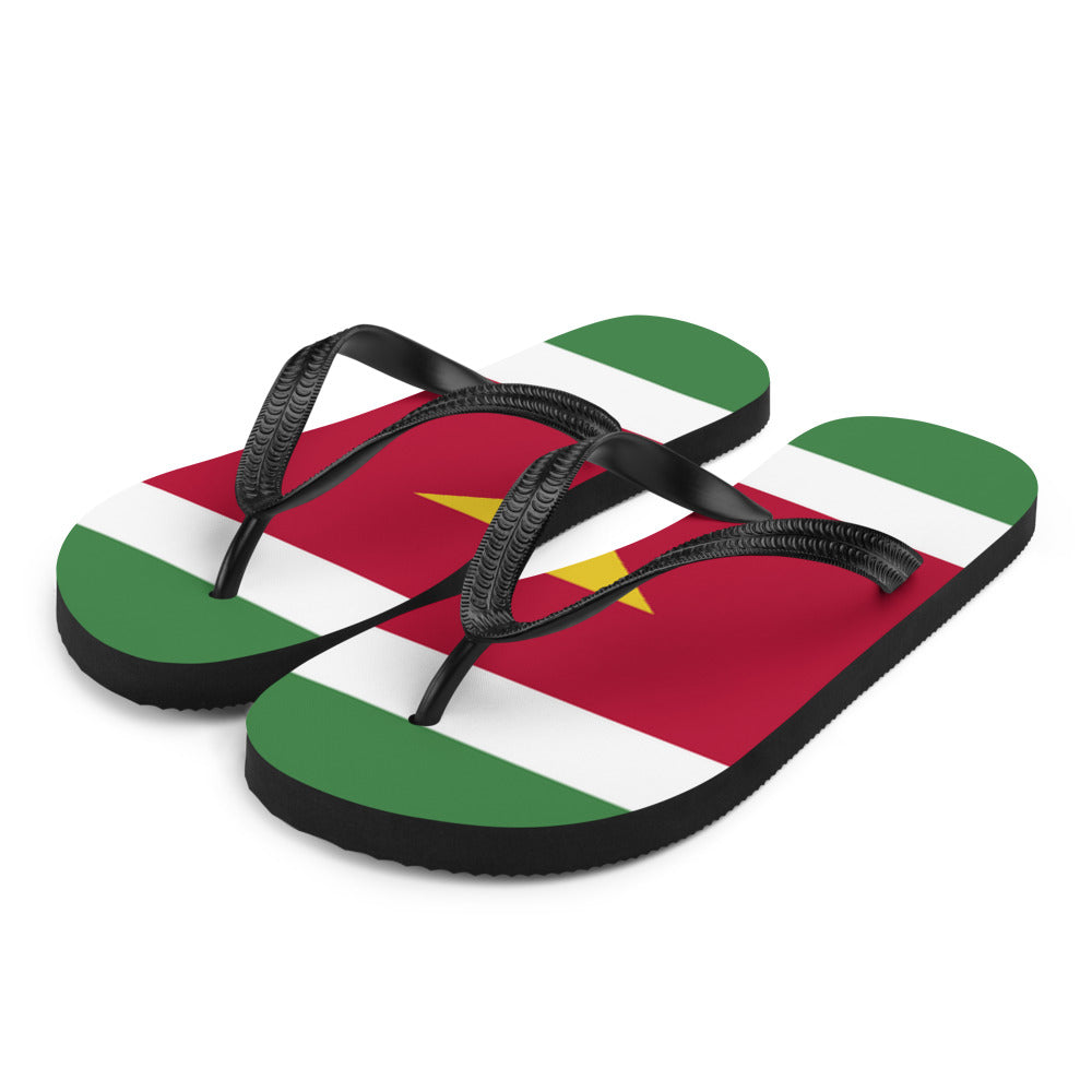 National Flag Flip Flops - Collection 5 Suriname flip-flops-m