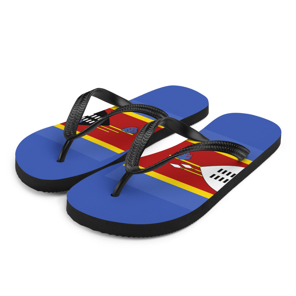 National Flag Flip Flops - Collection 6 Eswatini flip-flops-m