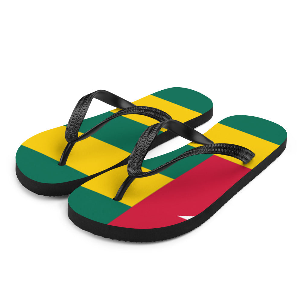 National Flag Flip Flops - Collection 6 Togo flip-flops-m