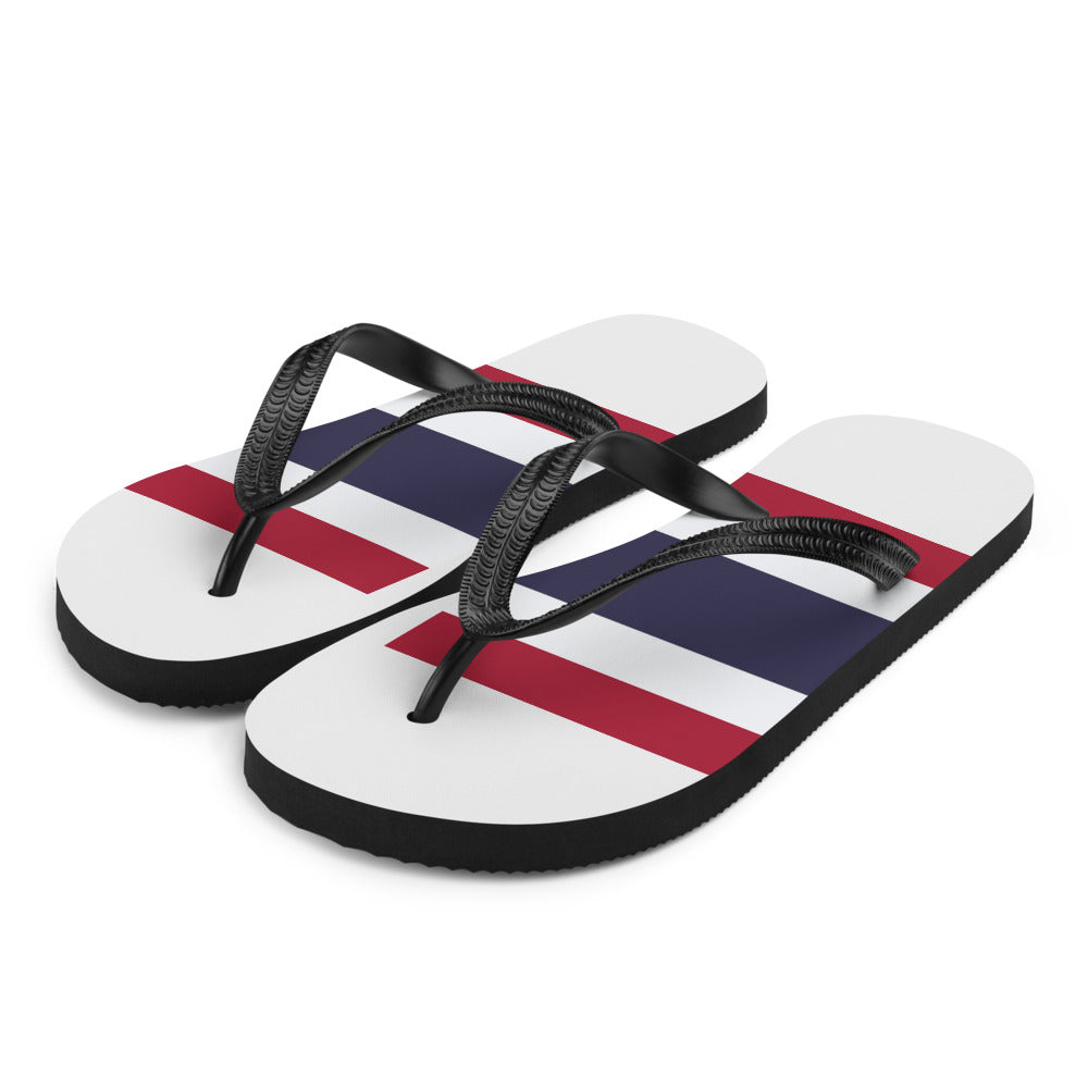 National Flag Flip Flops - Collection 6 Thailand flip-flops-m