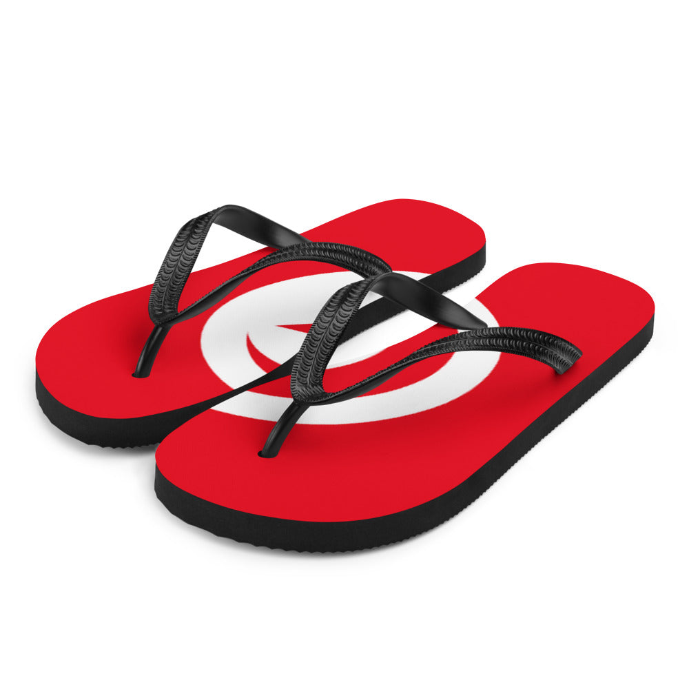 National Flag Flip Flops - Collection 6 Tunisia flip-flops-m