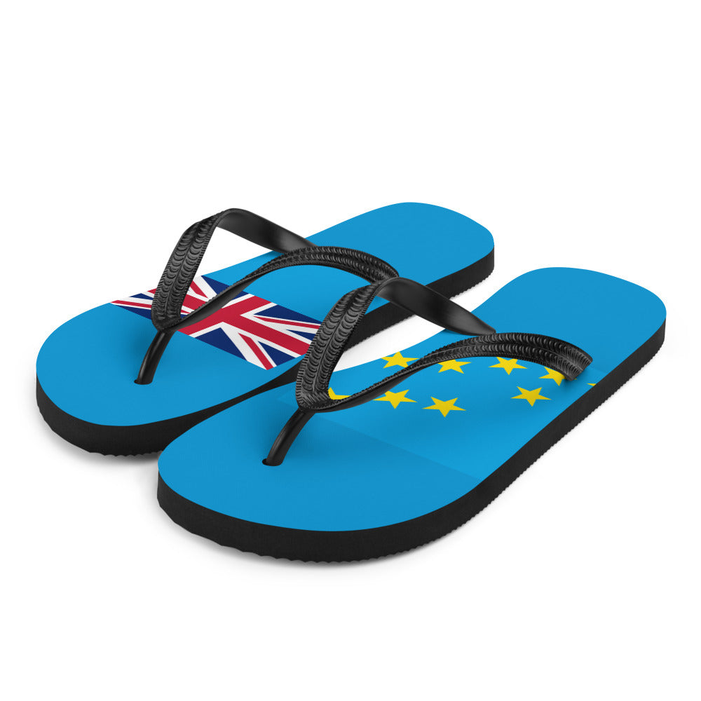 National Flag Flip Flops - Collection 6 Tuvalu flip-flops-m