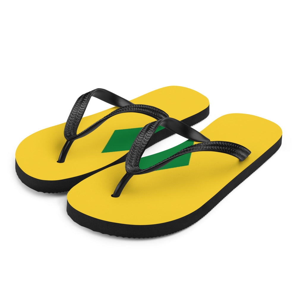 National Flag Flip Flops - Collection 6 St. Vincent & Grenadines flip-flops-m