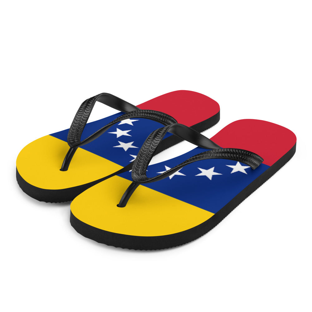 National Flag Flip Flops - Collection 6 Venezuela flip-flops-m