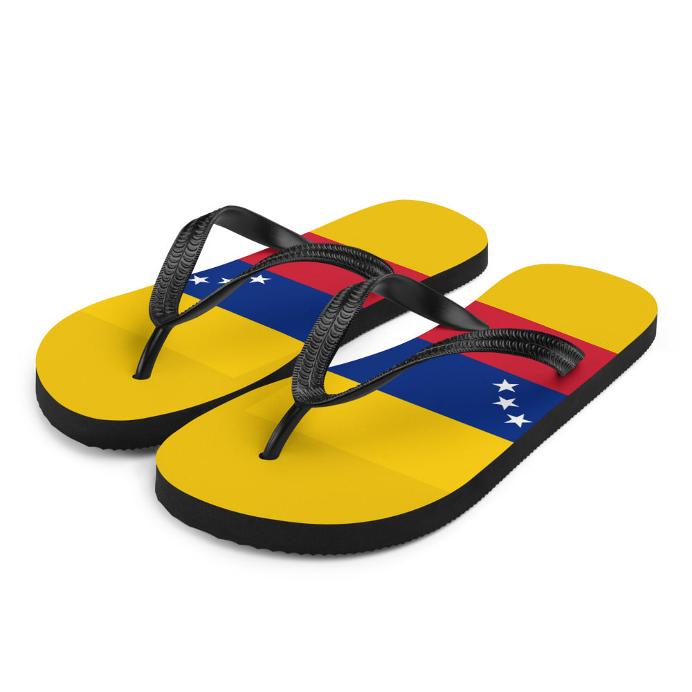 National Flag Flip Flops - Collection 6 Venezuela flip-flops-m