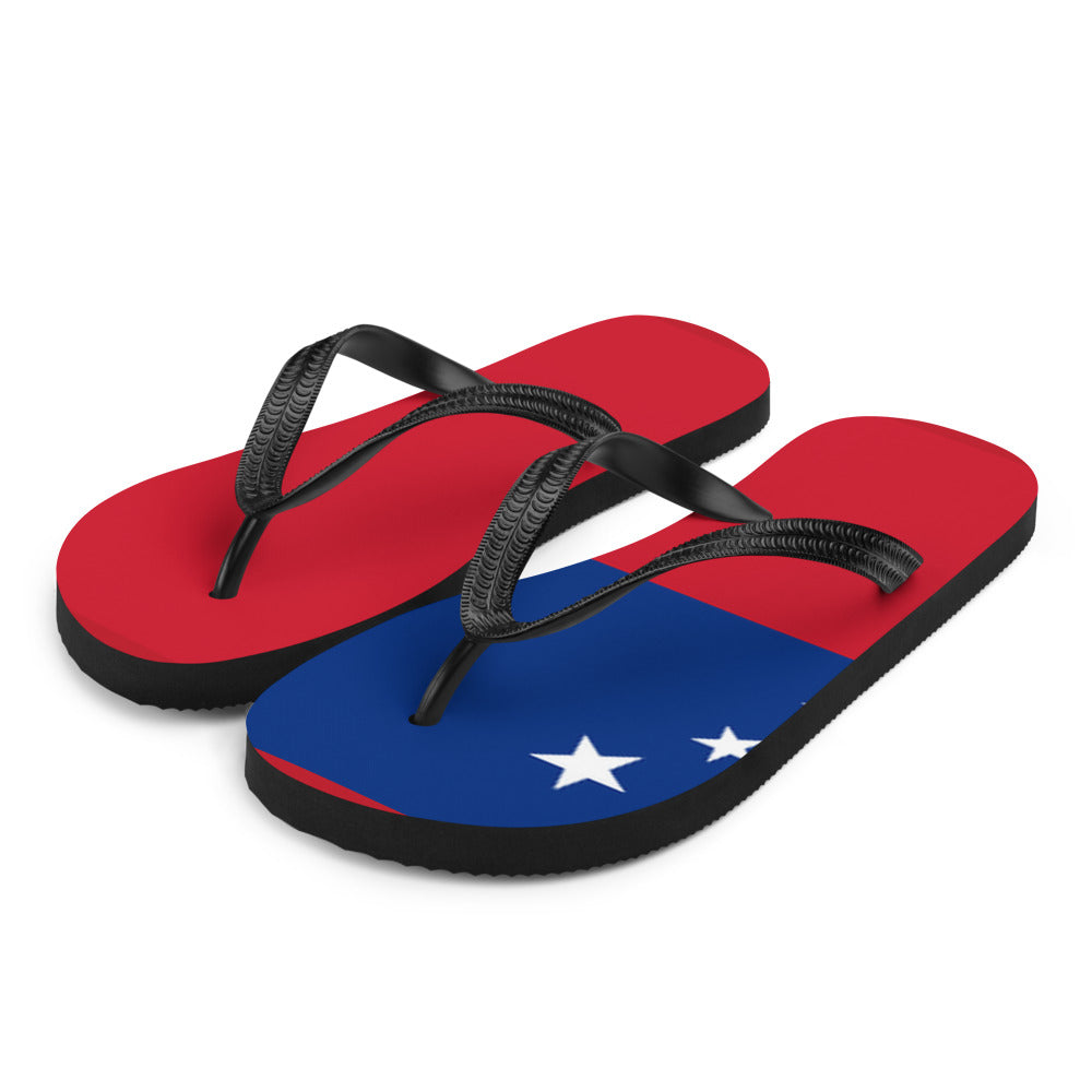 National Flag Flip Flops - Collection 6 Samoa flip-flops-m