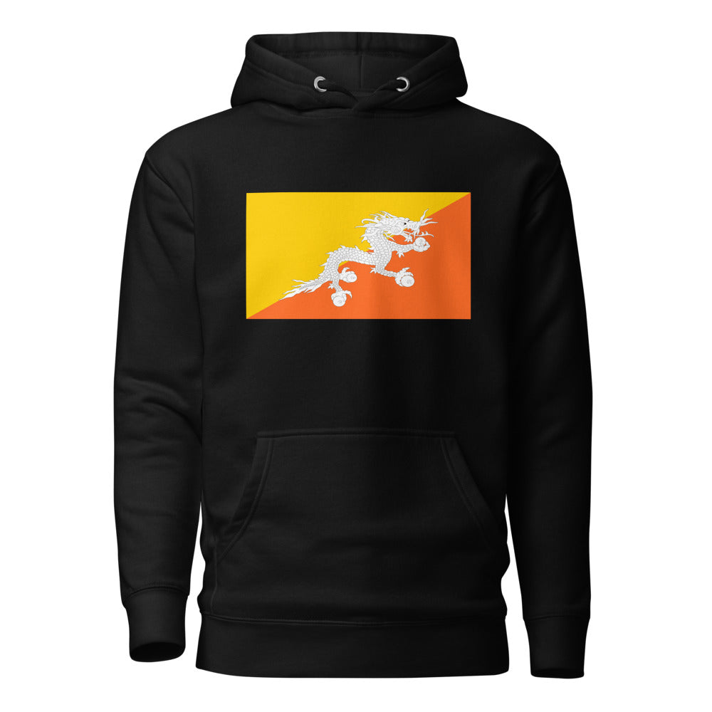 National Flag Hoodies - Collection 3 Bhutan hoodie-l