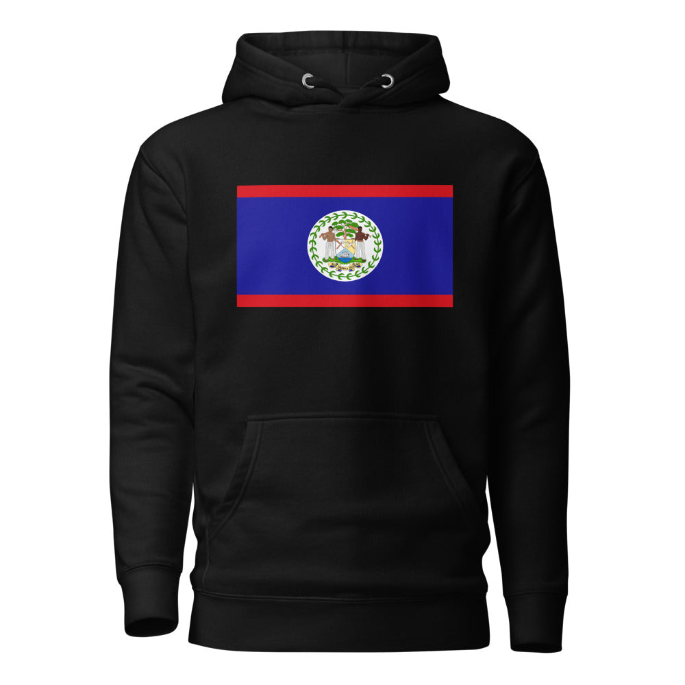 National Flag Hoodies - Collection 3 Belize hoodie-l