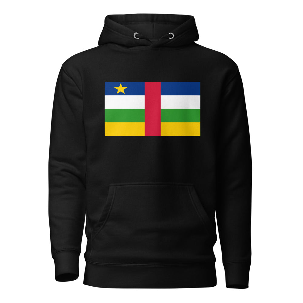 National Flag Hoodies - Collection 3 Central African Republic hoodie-l