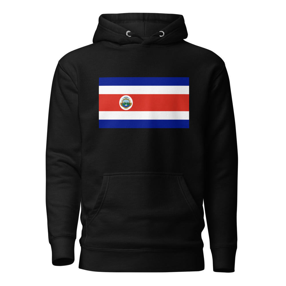 National Flag Hoodies - Collection 4 Costa Rica hoodie-l