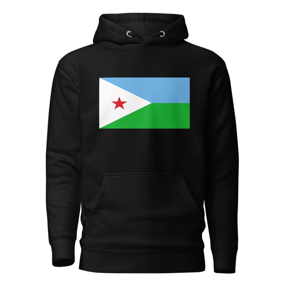 National Flag Hoodies - Collection 4 Djibouti hoodie-l