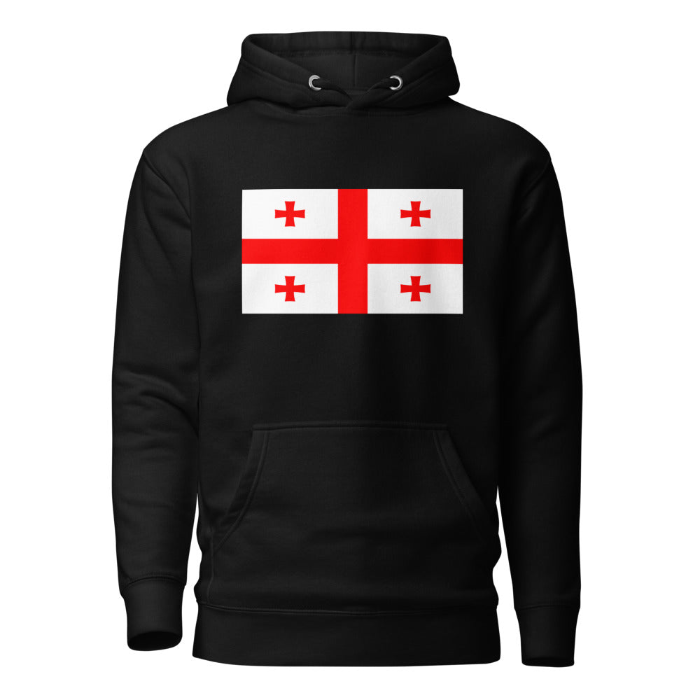 National Flag Hoodies - Collection 6 Georgia hoodie-l