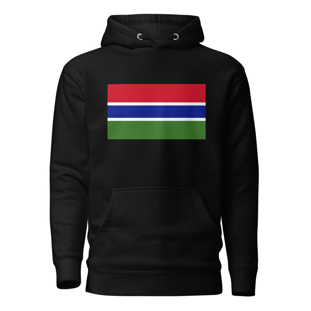 National Flag Hoodies - Collection 6 Gambia hoodie-l