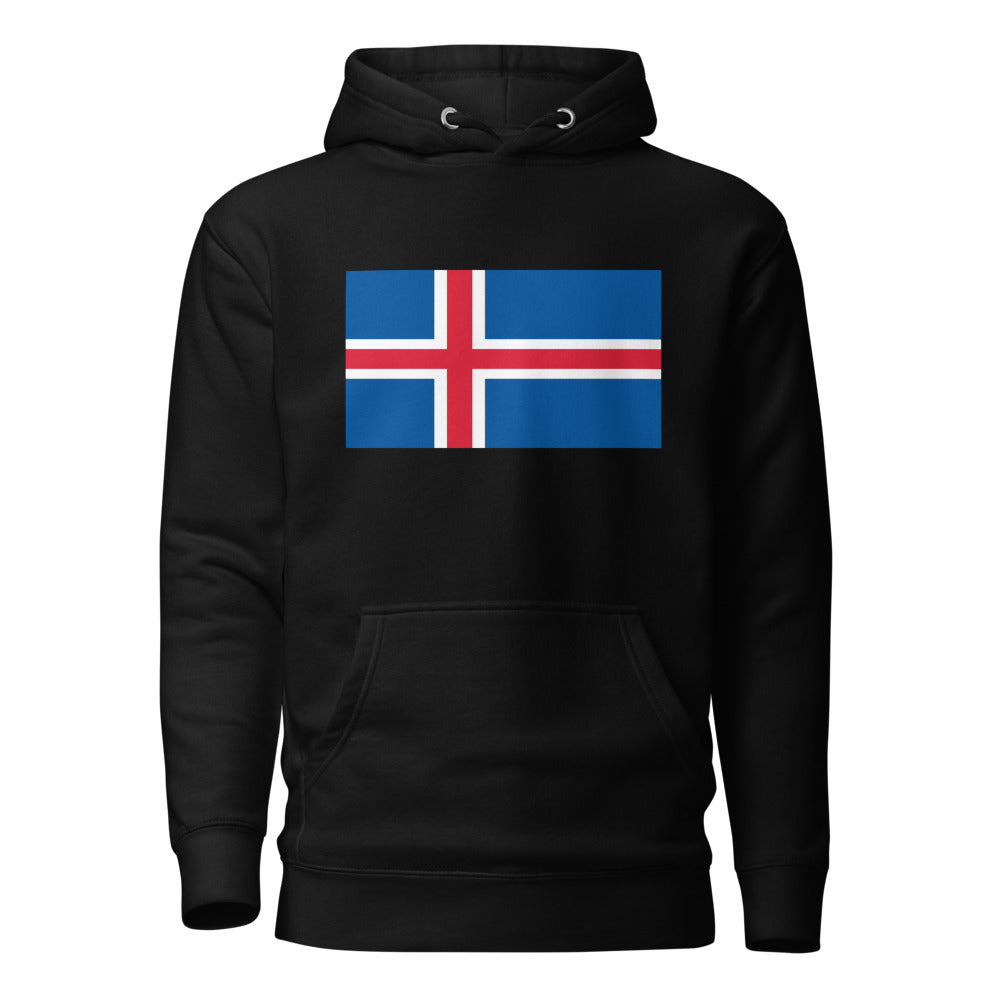 National Flag Hoodies - Collection 7 Iceland hoodie-l