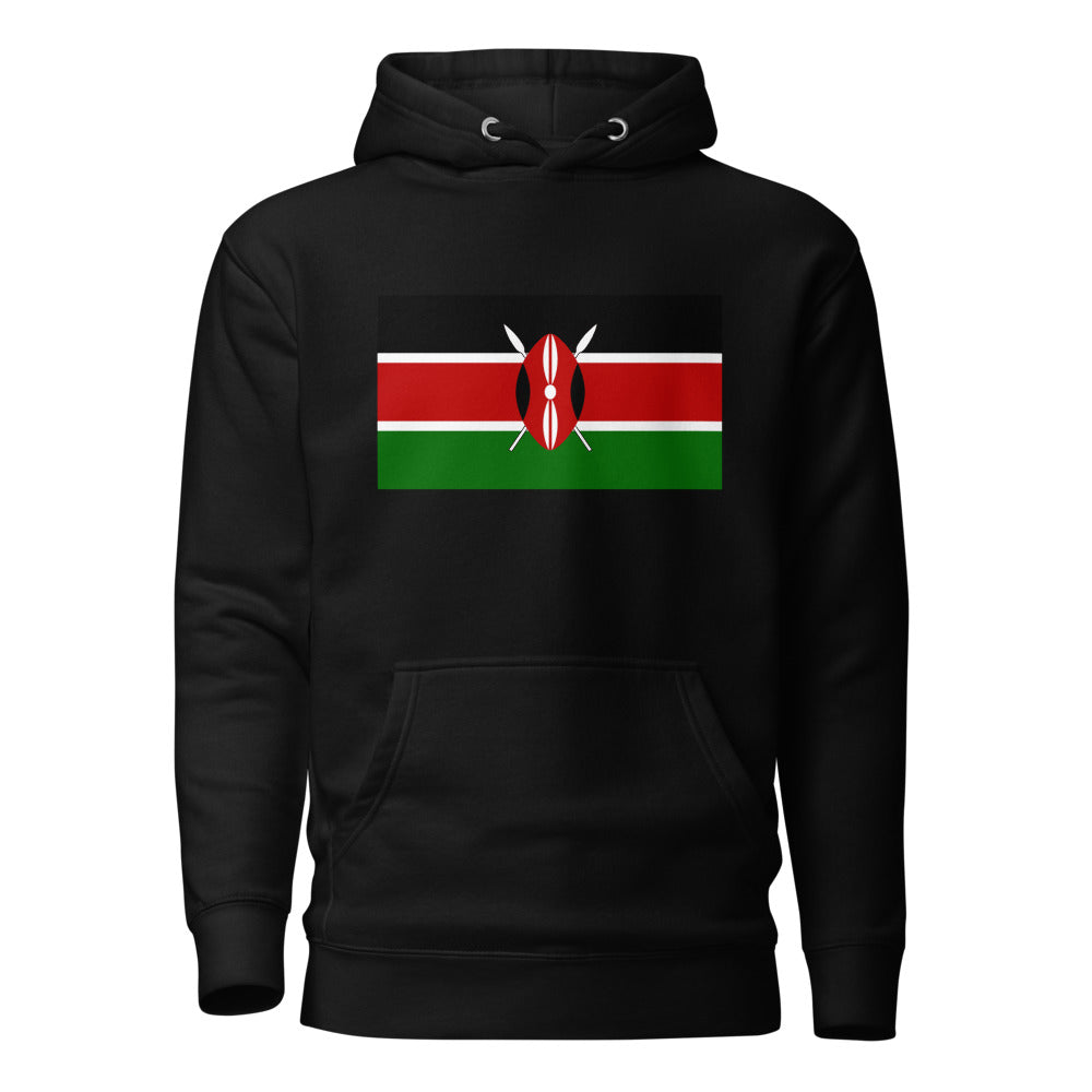 National Flag Hoodies - Collection 8 Kenya hoodie-l
