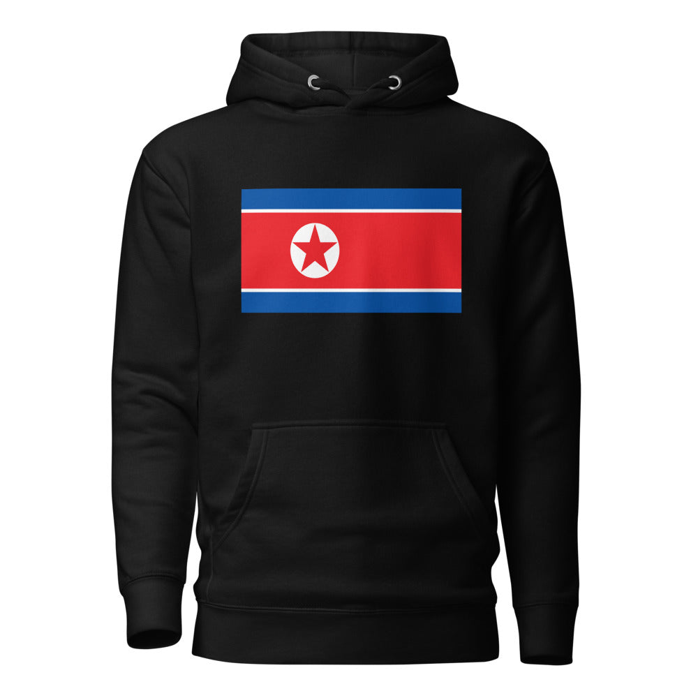National Flag Hoodies - Collection 8 North Korea hoodie-l