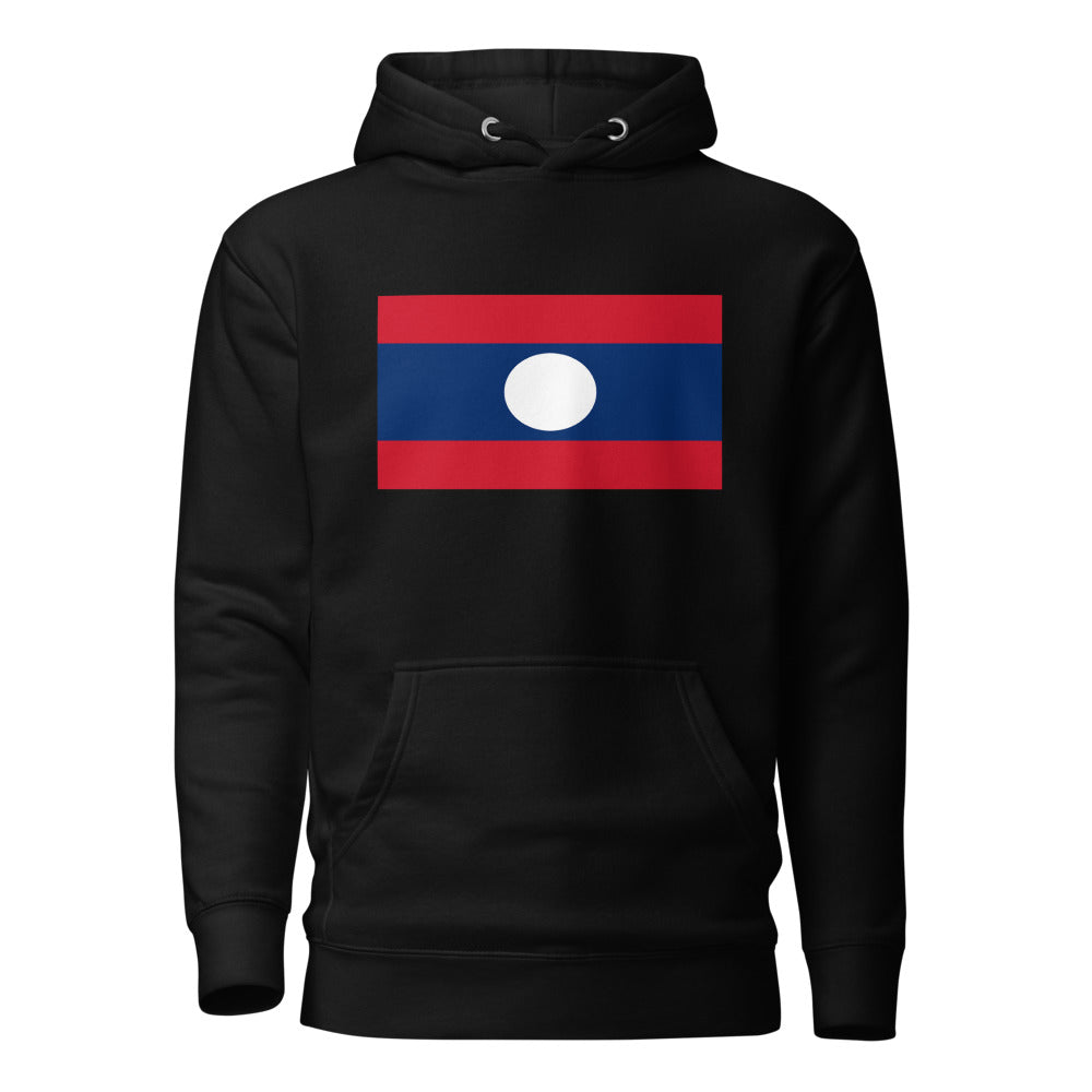 National Flag Hoodies - Collection 8 Laos hoodie-l