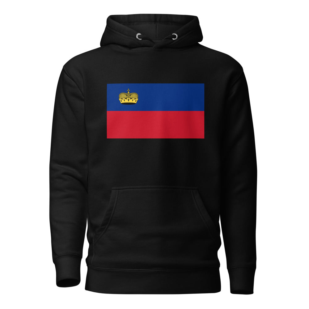National Flag Hoodies - Collection 9 Liechtenstein hoodie-l