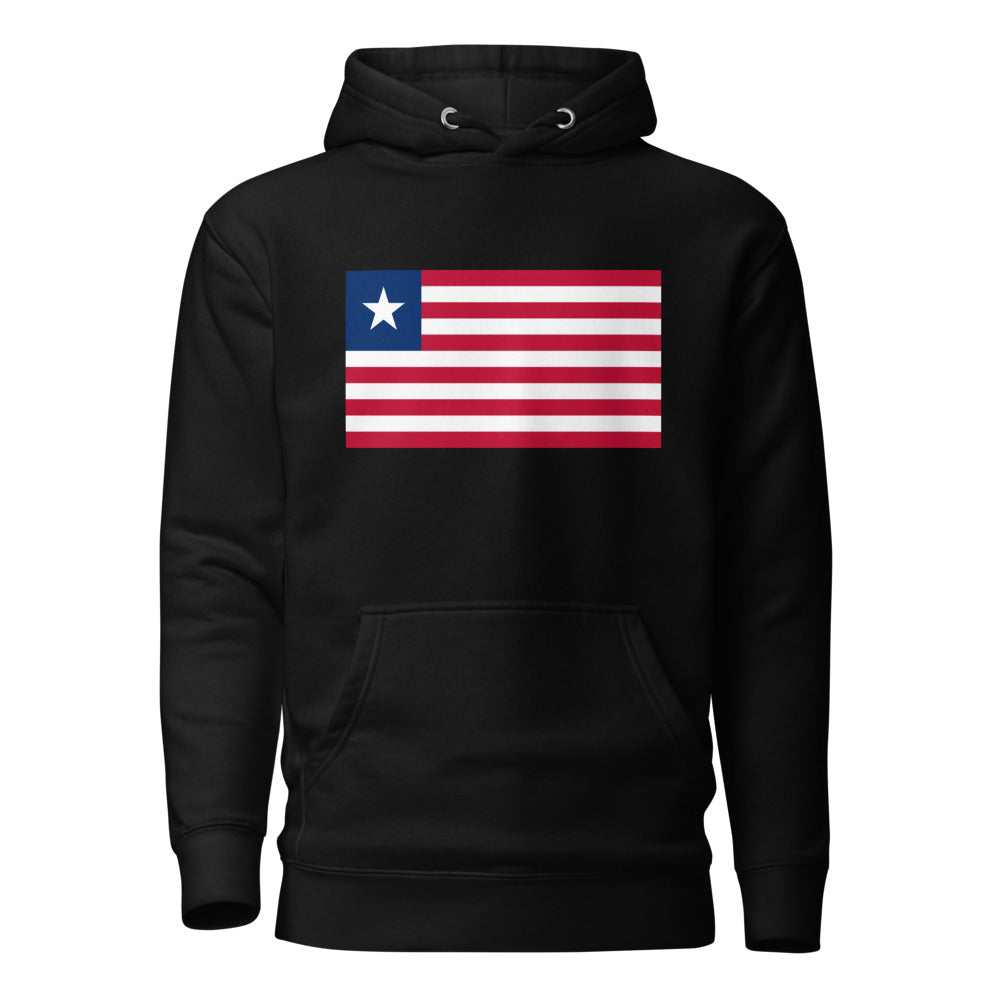 National Flag Hoodies - Collection 9 Liberia hoodie-l