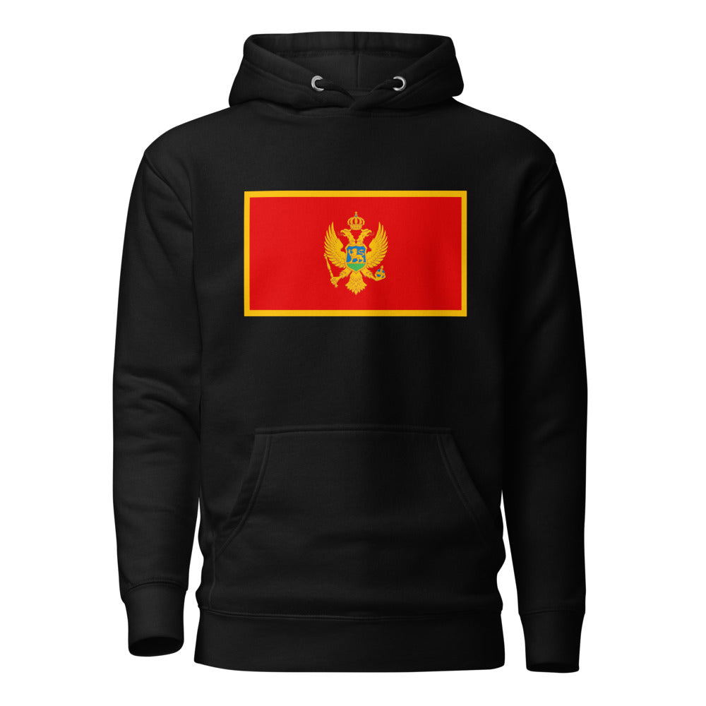 National Flag Hoodies - Collection 10 Montenegro hoodie-l