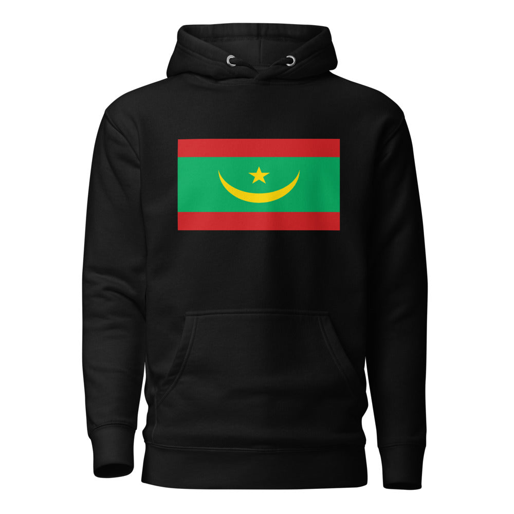 National Flag Hoodies - Collection 10 Mauritania hoodie-l