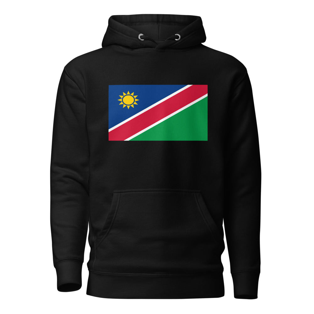 National Flag Hoodies - Collection 11 Namibia hoodie-l