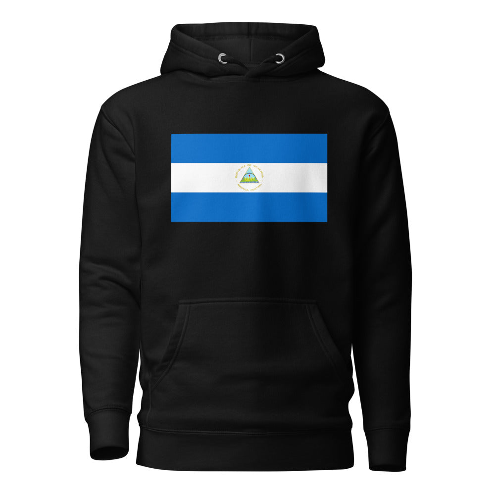 National Flag Hoodies - Collection 11 Nicaragua hoodie-l