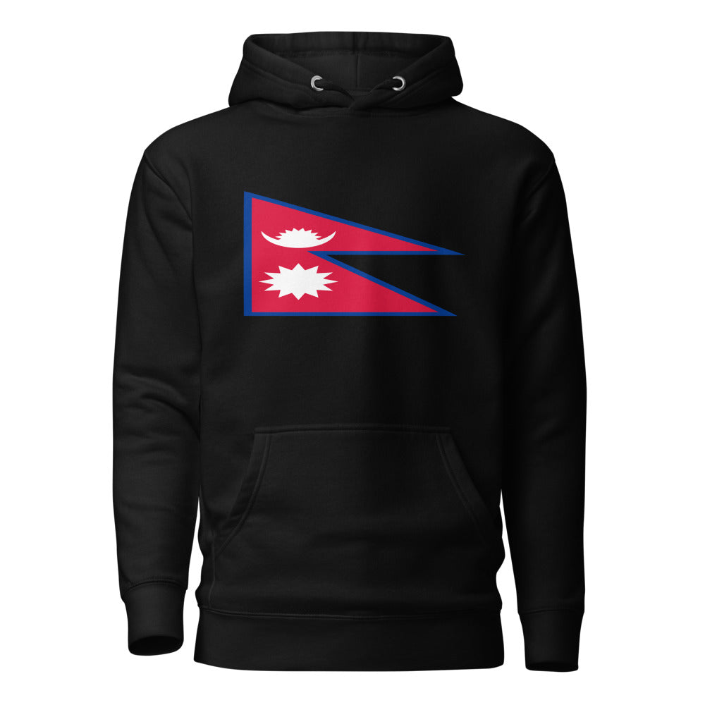 National Flag Hoodies - Collection 11 Nepal hoodie-l