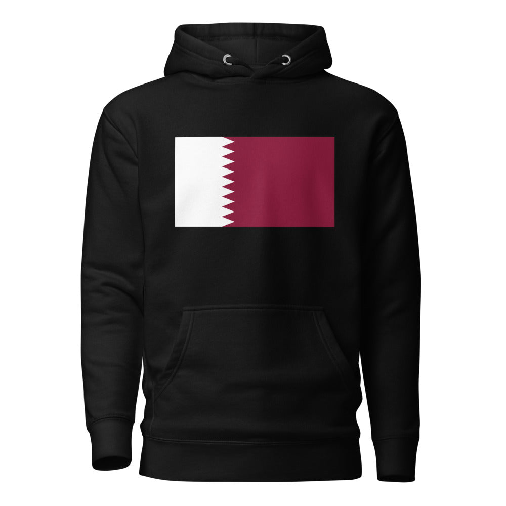 National Flag Hoodies - Collection 12 Qatar hoodie-l