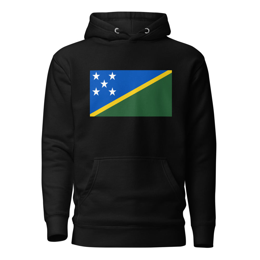 National Flag Hoodies - Collection 13 Solomon Islands hoodie-l