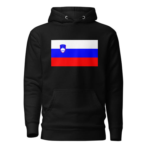 National Flag Hoodies - Collection 13 Slovenia / L / Black