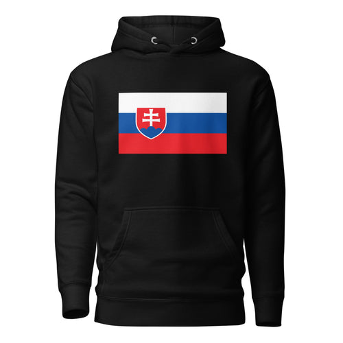 National Flag Hoodies - Collection 13 Slovakia / L / Black