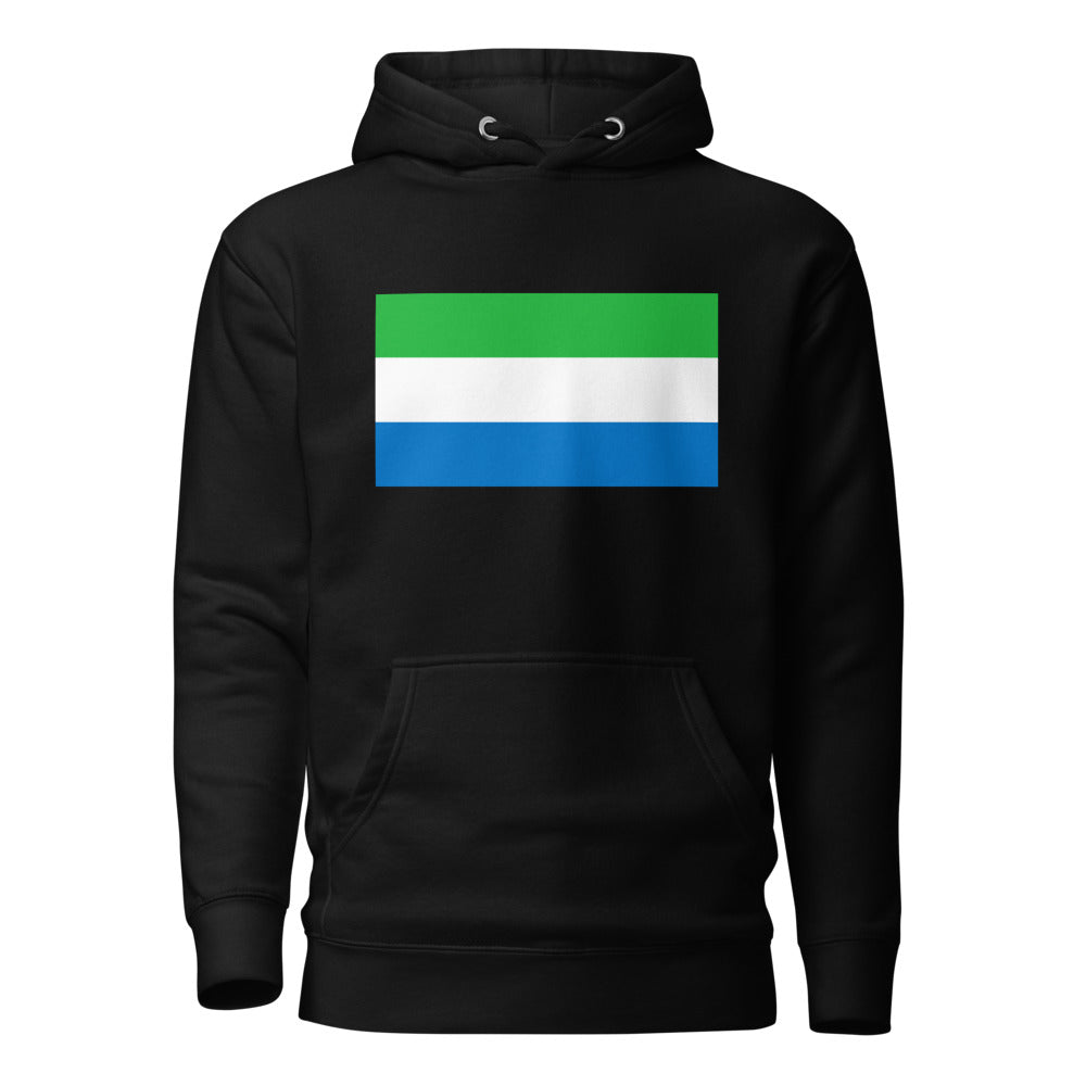 National Flag Hoodies - Collection 13 Sierra Leone hoodie-l