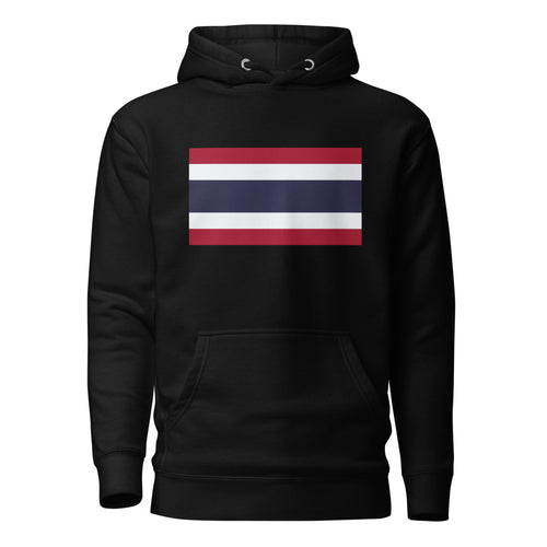 National Flag Hoodies - Collection 14 Thailand / L / Black