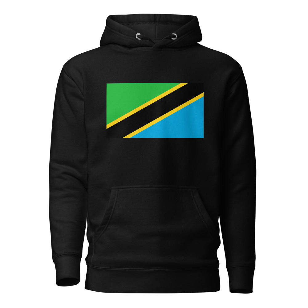 National Flag Hoodies - Collection 15 Tanzania hoodie-l