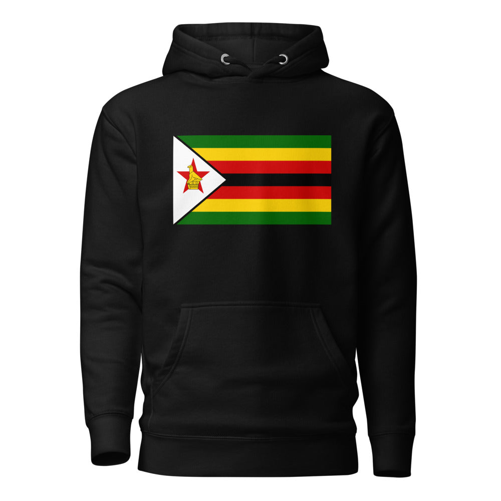 National Flag Hoodies - Collection 17 Zimbabwe hoodie-l