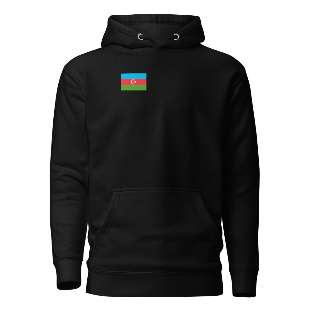 National Flag Hoodies - Collection 1 Azerbaijan hoodie-m