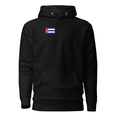National Flag Hoodies - Collection 4 Cuba / M / Black